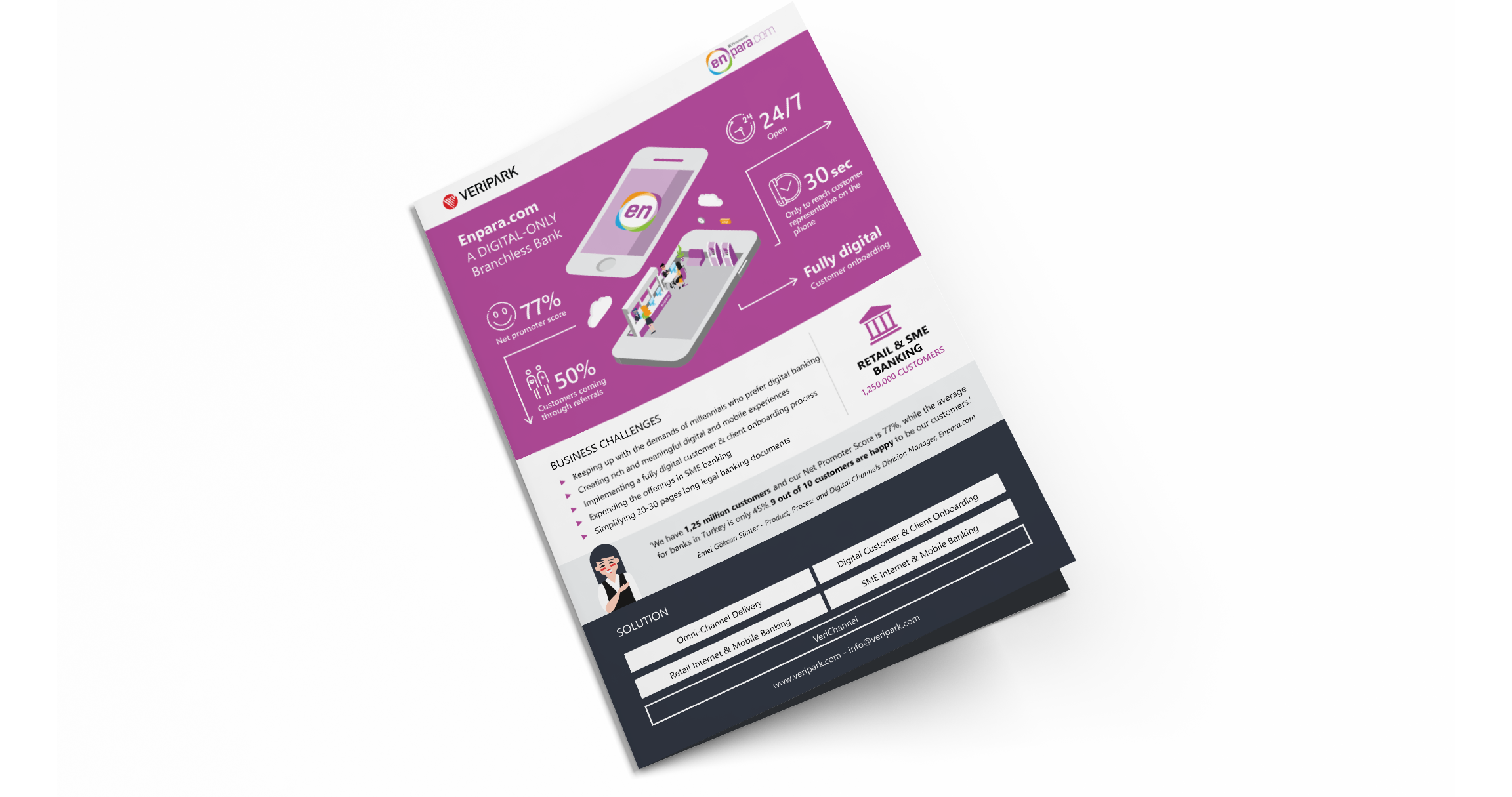 Enpara.com case study pdf teaser