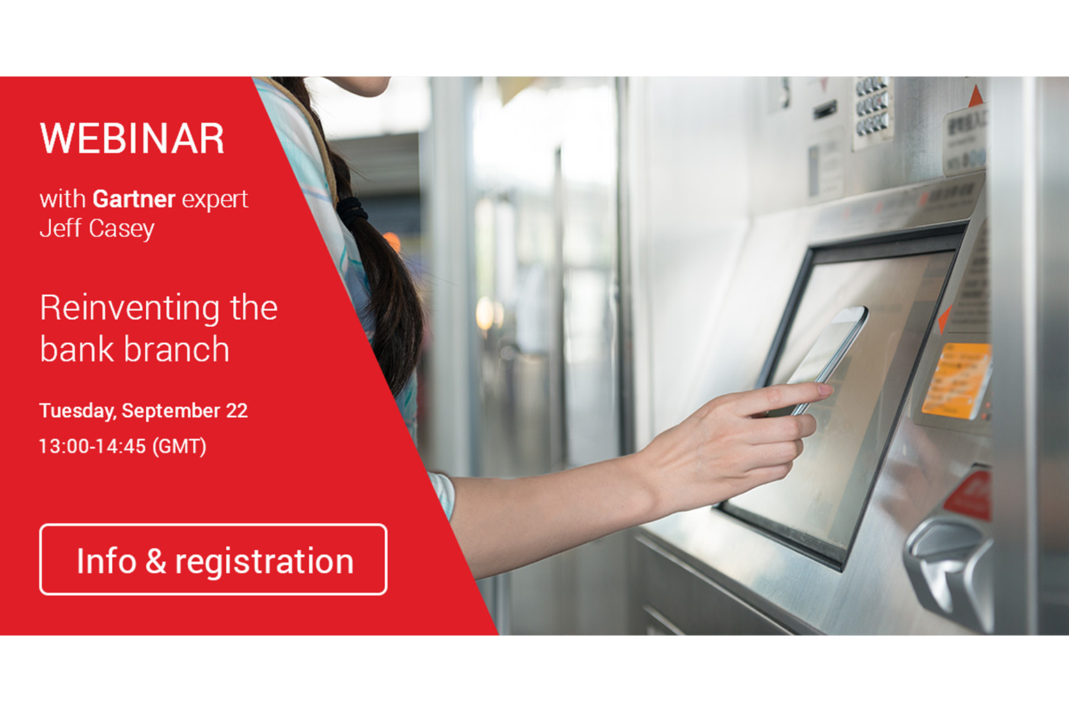 Gartner VeriPark Reinventing the bank branch Webinar