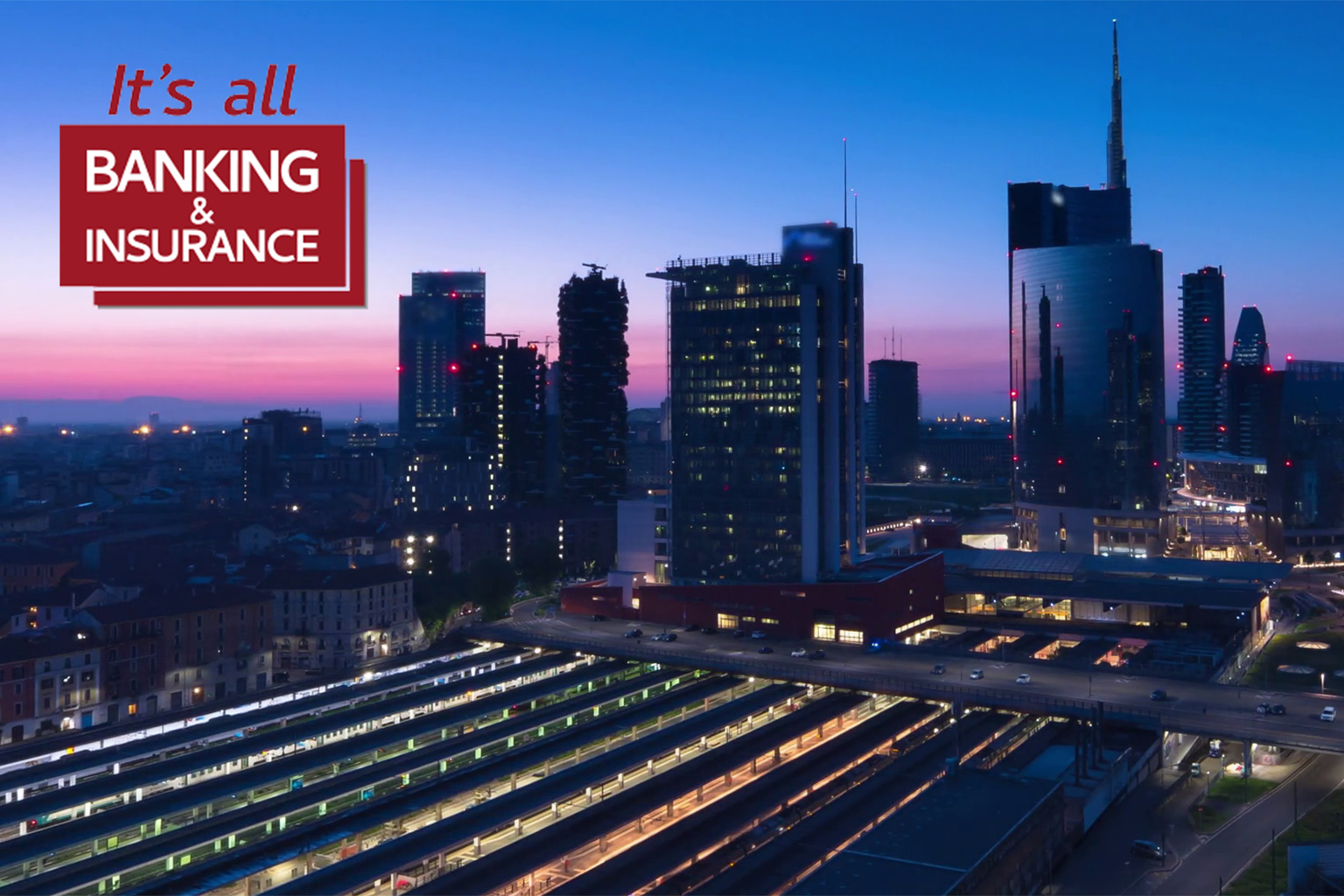 It's all banking and insurance 2019