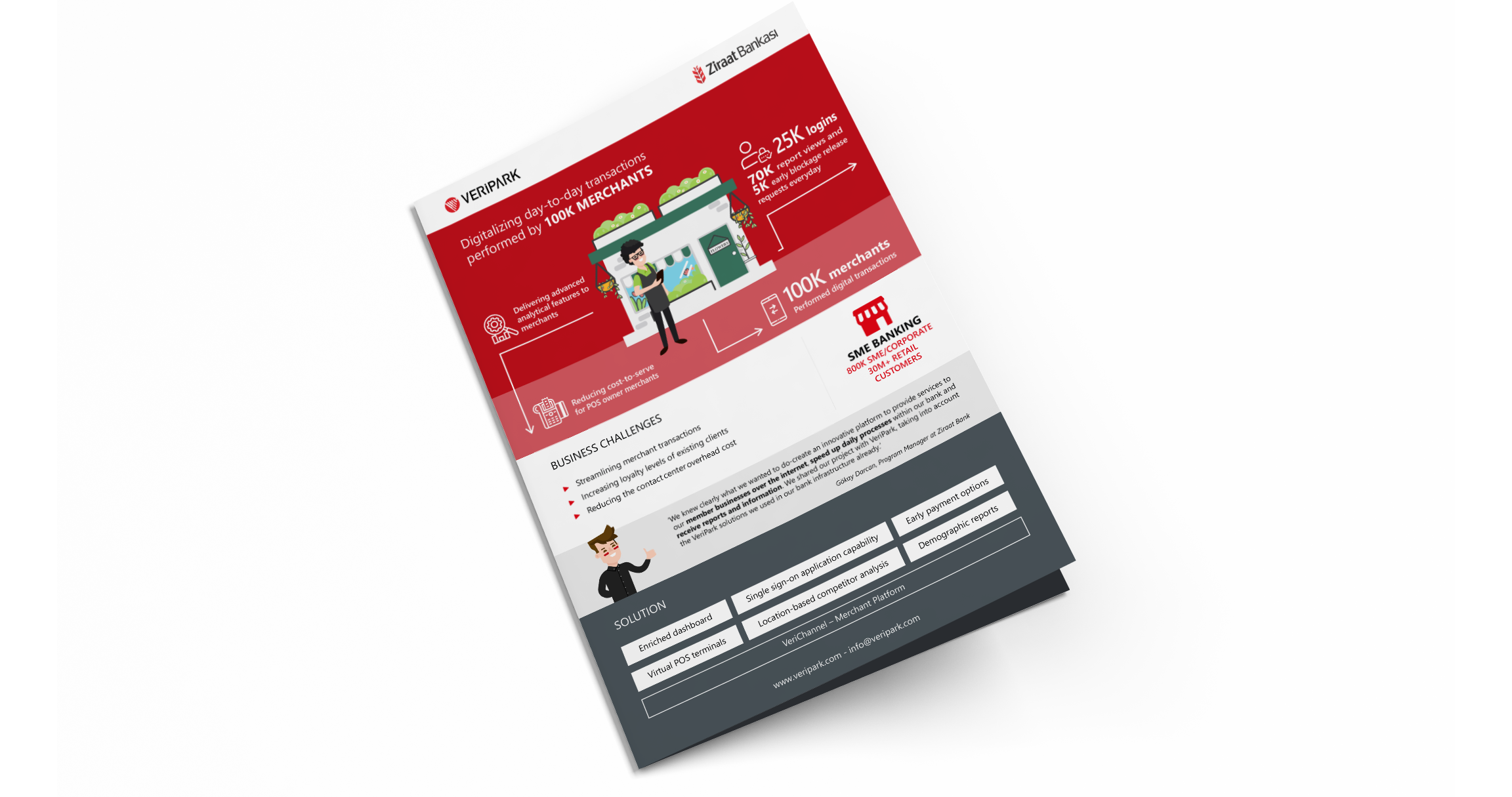 Ziraat Bank Merchant Portal case study