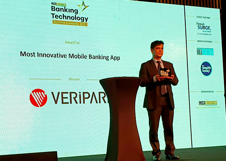VeriPark MEA Finance award picture