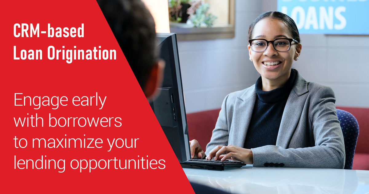 CRM-based loan origination