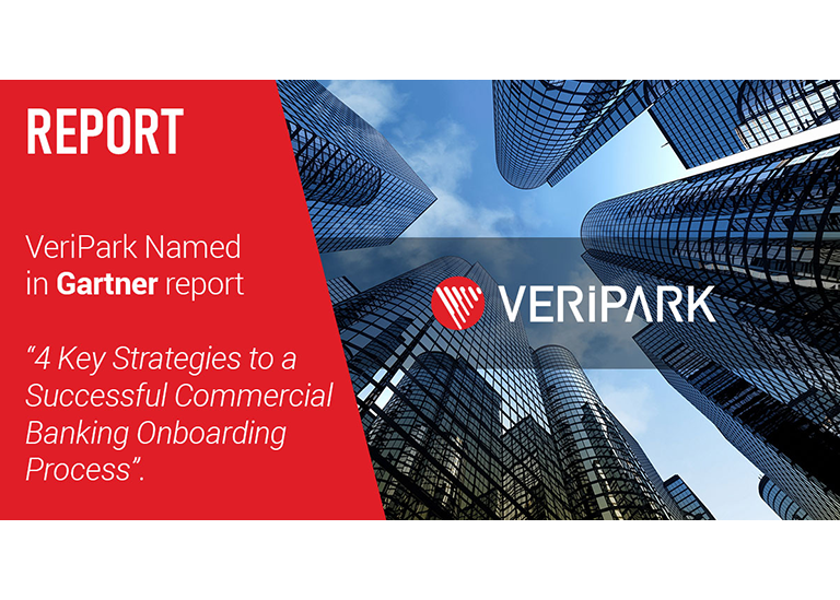 VeriPark Named in Gartner Commercial Banking Onboarding Report