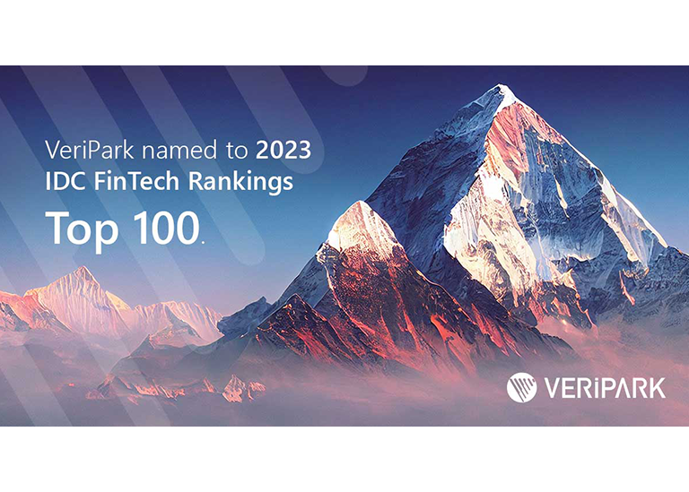 VeriPark named to 2023 IDC FinTech Top 100