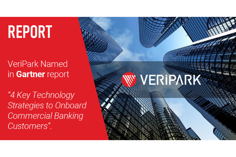 VeriPark Named in Gartner Commercial Banking Onboarding Report