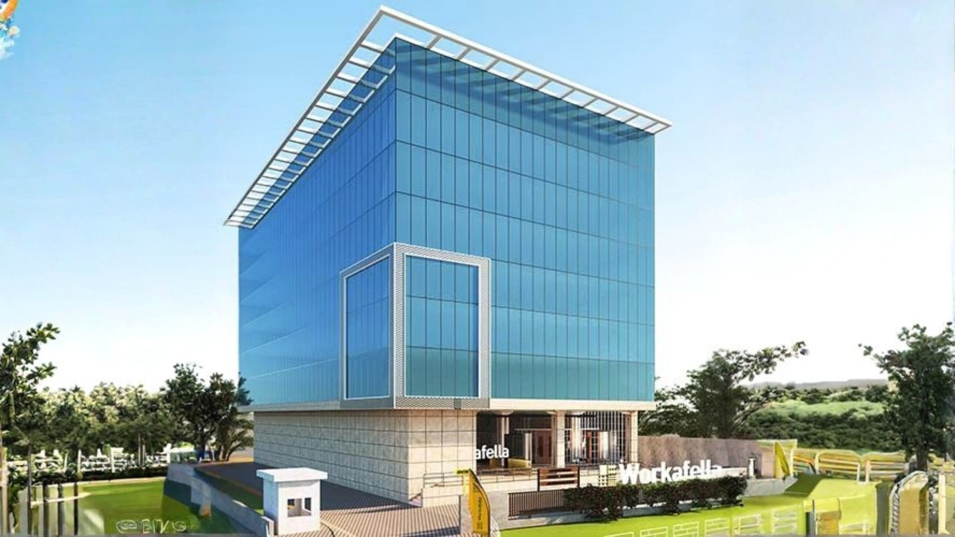 Hyderabad Office Workafella Cyber Crown