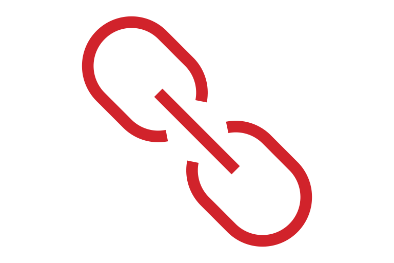 Connecting channels icon