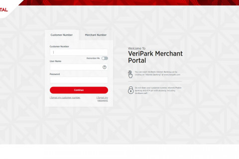 Merchant Portal Solution screens