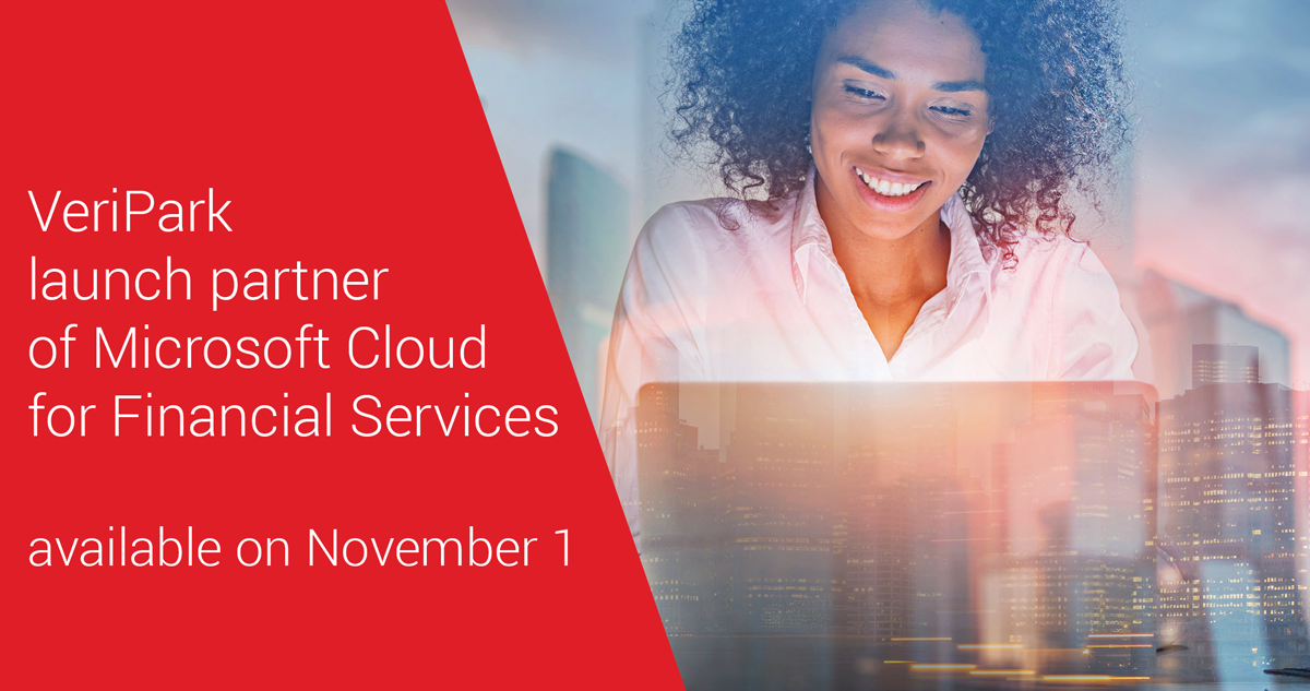 Microsoft FSI cloud announcement - partner VeriPark - image